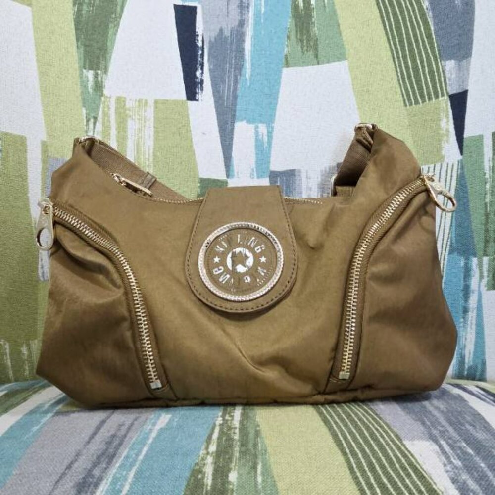 Kipling Crossbody With Light Gold Hardware